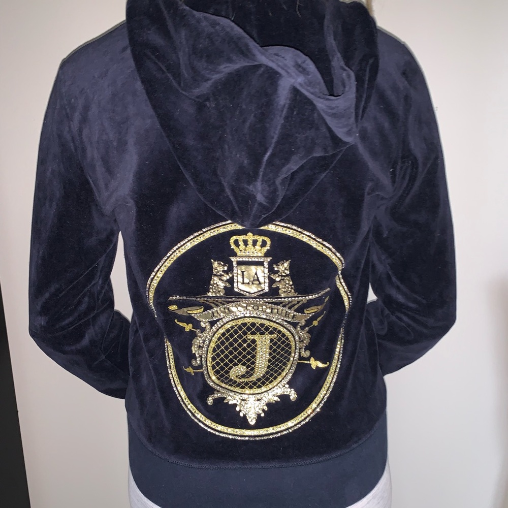 Vintage Juicy Couture Velour Zip Up
